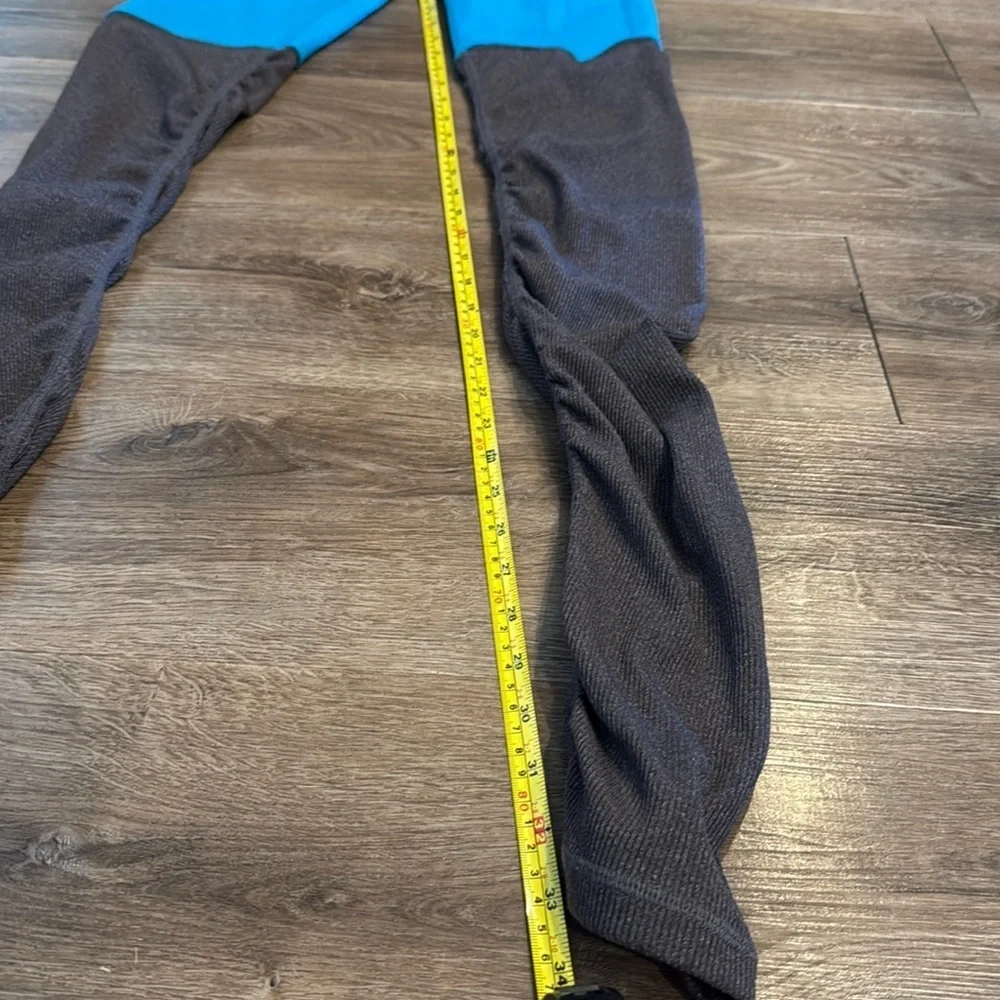ALO Yoga High Waist Goddess Legging Blue Gray Size Small